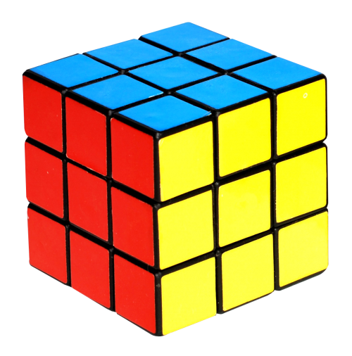 Cube notation diagram